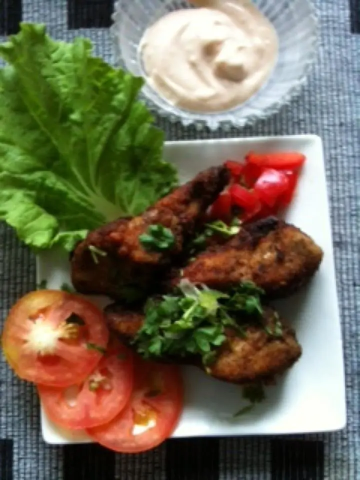 Fish Marinade with an easy dip