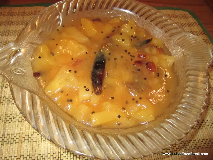 Pineapple Ombol (Pineapple Chutney Assamese Style)