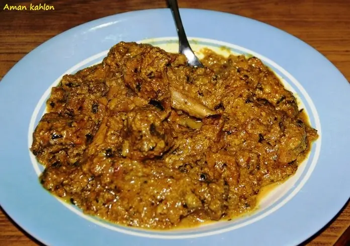 Methi Malai Chicken
