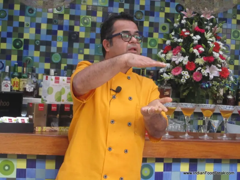 Typhoo times with TV Chef Vicky Ratnani