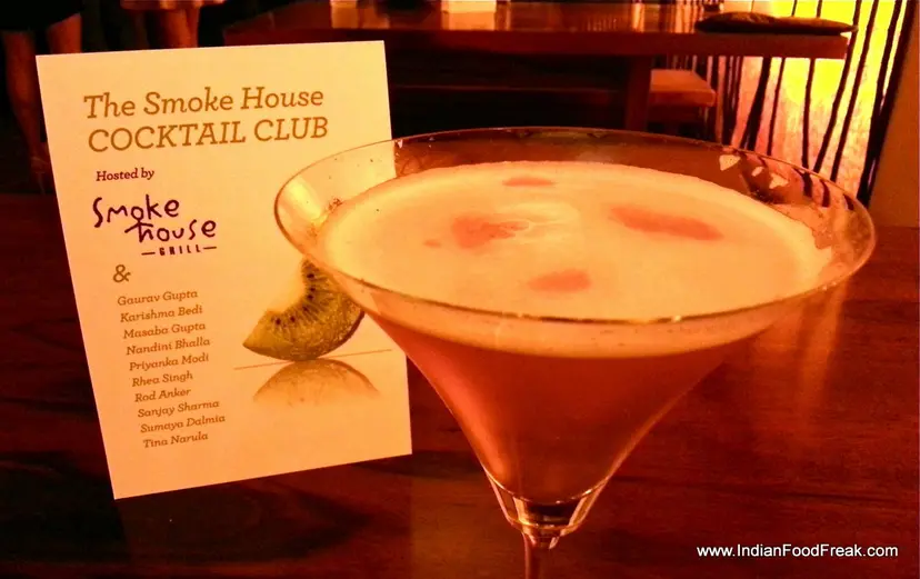New Cocktail Menu @ Smoke House Grill, GK-II, Delhi