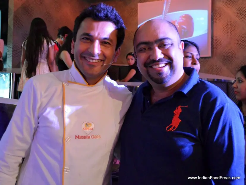 Saffola Masala Oats Bloggers Meet with Chef Vikas Khanna