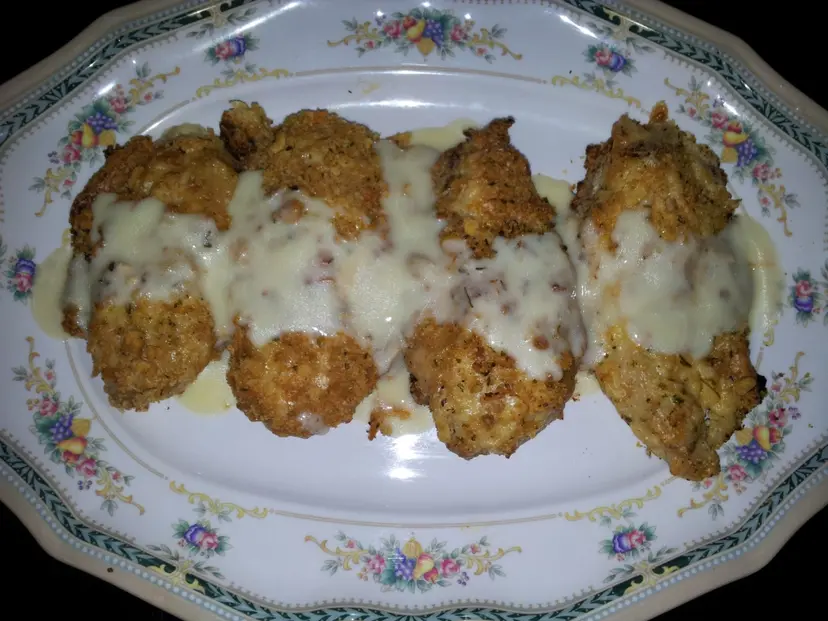 Crispy Ritzy Cheddar Chicken {Recipe}