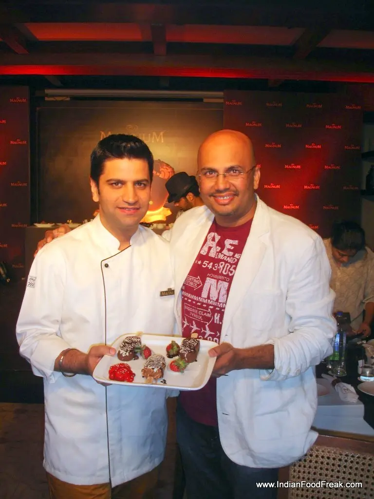 Magnum Launch Mumbai with Chef Kunal Kapoor– a chocolatey, Ice creamy and a more chocolatey affair!