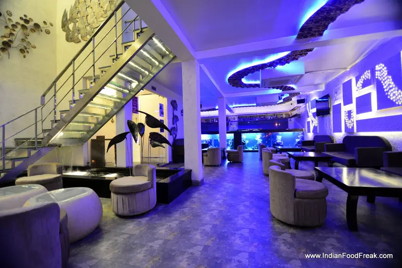 The Aquarium Lounge, GK II, Delhi: Deliciously Blue