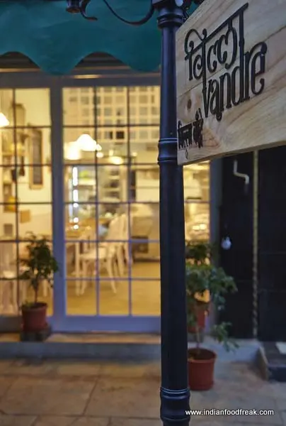 Villa Vandre, Bandra : Chef Aloo and his legacy