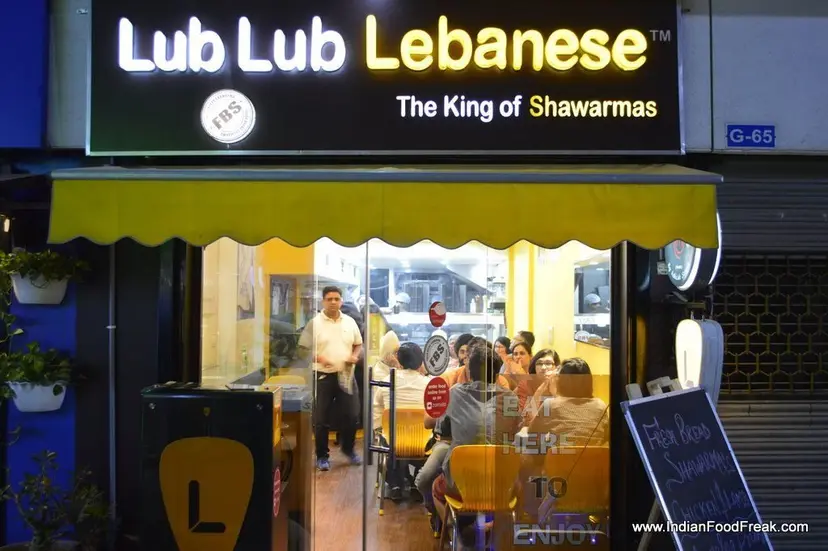 Lub Lub Lebanese, Baani Square, Gurgaon: Good Healthy Meal