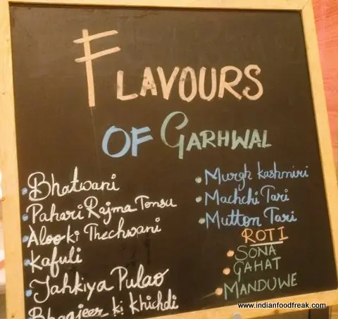 A taste of Garhwal @JW Sahar, Mumbai