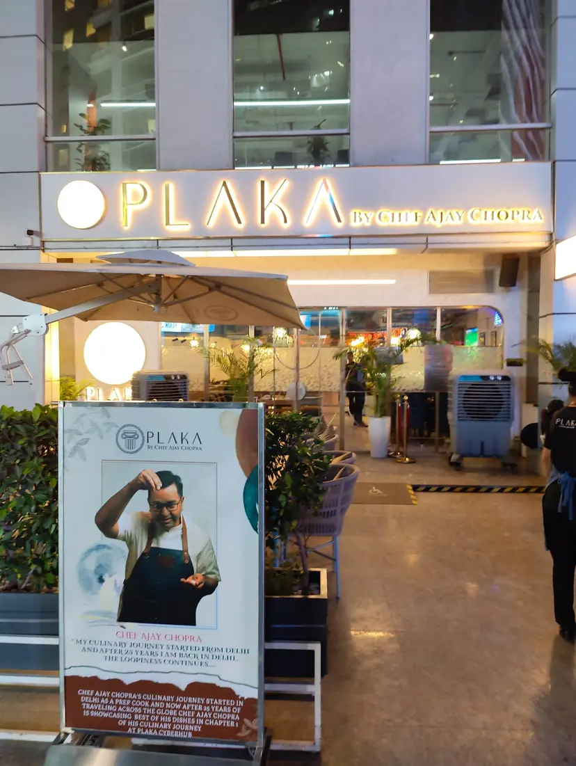 Plaka, Cyberhub, Gurgaon: By Chef Ajay Chopra